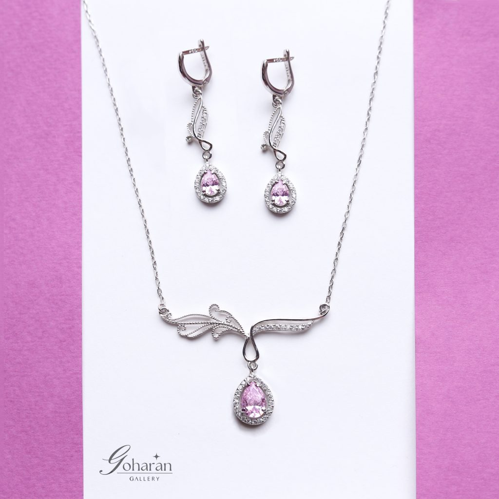 Rose jewelry set
