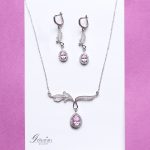 Rose jewelry set
